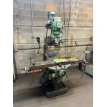 DoAll Mill w/ 9" x 48" Table, Table Feed, 2-Axis DRO, Speeds to 4200 RPM, S/N 86-0917366