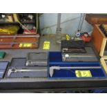 (4) Calipers; (12) 12", (1) 6", & (1) 18"
