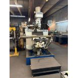 Partner Mill w/ 10" x 54" Table, Auto Feeds, 3-Axis DRO, Spindle Controls, S/N WMM3417
