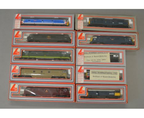 OO Gauge. Ex-Shop Stock. 10 x Diesel locomotives. Lima. Includes classes 52, 42, 55, 33, 31, 50,  Ltd Edition class 26 D5301 