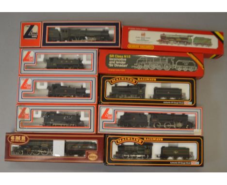 OO Gauge. Ex shop stock. 10 x locomotives. Mainline, GMR(Airfix), Lima & Hornby Includes Collett, Crab, Castle, King, N15, 94