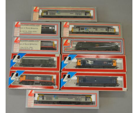 OO Gauge. Ex-Shop Stock. Lima 10 x Diesel/Electric Locomotives, includes Classes 26, 37, 60, 73, 43 and 20. (Includes Limited