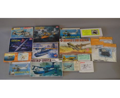 20 assorted Model Kits including Airfix, Fujimi and Hasegawa examples, boxed and bagged.