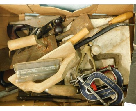 Miscellaneous tools, to include clamps, reamers, spanners, etc.