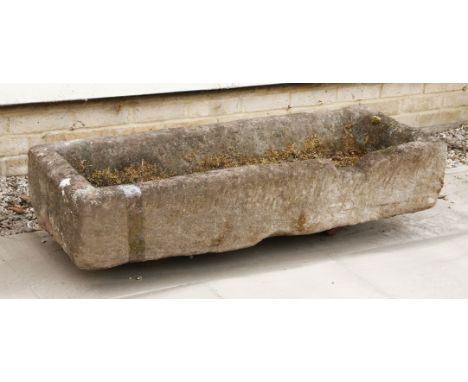 A stone trough,120m wide45cm deep21cm high