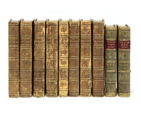(BINDING): 1- Rollin, M: The Ancient History of the Egyptians, Carthaginians, Assyrians Babylonians.. In 8 volumes. Rivington