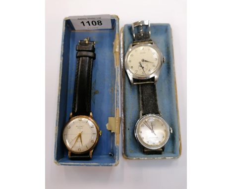 THREE VINTAGE GENTS WATCHES, ROTARY, TIMEX AND PROSPERA 