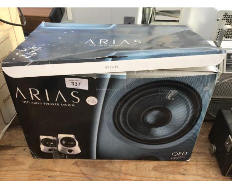 A QED ARIAS SPEAKER SYSTEM 