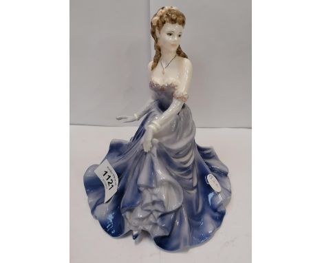 A COALPORT CERAMIC LADIES OF FASHION 'LINDA' FIGURE 
