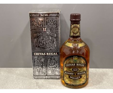 Chivas Regal scotch whisky (unopened in original box) aged 12 years