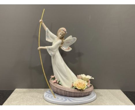 Lladro 7679 “Enchanted Lake” Limited edition in mint condition with original box and plinth