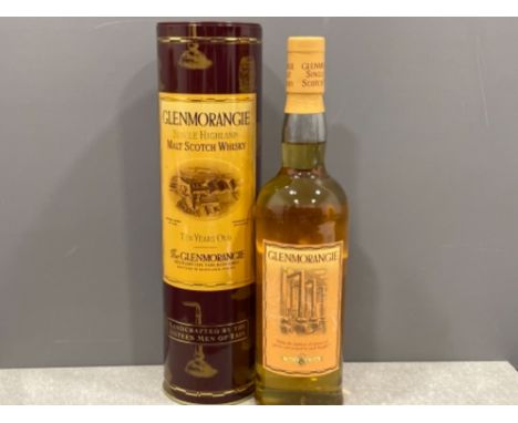 Glenmorangie single highland malt scotch whisky 10 years old (unopened) in original box
