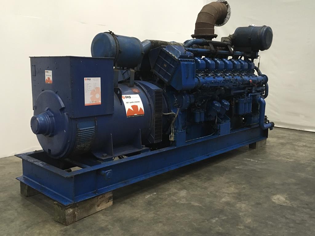 Mitsubishi 1200Kva Diesel Generator: Mitsubishi S16R v16 Turbo ...