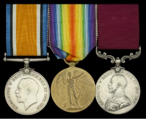 Three: Company Sergeant Major T. Harding, Somerset Light Infantry  British War and Victory Medals (4584 W.O. Cl. 2. T. Hardin