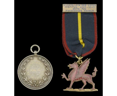 38th (Welsh) Division ‘on active service’ Musketry Prize Medal, 32mm, silver, hallmarks for Birmingham 1916 the obverse engra