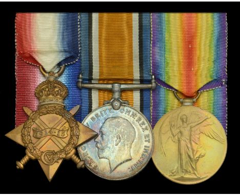 Three: Lieutenant L. H. White, Royal Navy, who was severely wounded at the battle of Dogger Bank in January 1915 and then kil