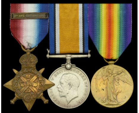 Three: Private W. J. Collins, 1st Battalion, Somerset Light Infantry, who was killed in action on the Western Front on 9 Nove