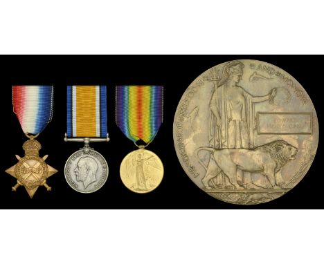 Pair: Private J. Sackville, 3rd Regiment, South African Infantry, who was killed in action during the Battle of the Somme on 