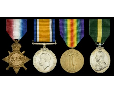 Four: Private S. E. Date, Somerset Light Infantry  1914-15 Star (1065 Pte. S. E. Date. Som. L.I.); British War and Victory Me