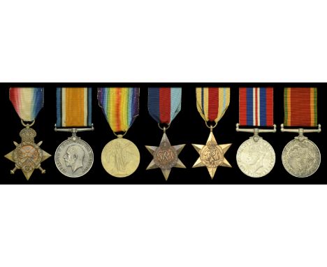 Seven: Private M. Bateman, 3rd Regiment, South African Infantry, later South African Corps of Signals, who was thrice wounded