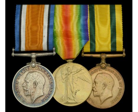 Three: Private A. Rich, Somerset Light Infantry, who was taken prisoner during the Battle of Jerusalem on 23 November 1917  B