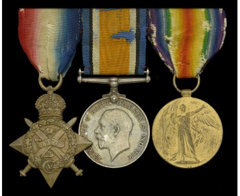 Three: Private P. Drumgoon, Royal Inniskilling Fusiliers and Machine Gun Corps  1914 Star (6341 Pte. P. Drumgoon. R. Innis. F
