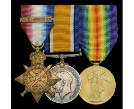 Three: Private F. S. Chapman, 1st Battalion, Somerset Light Infantry, who was wounded and taken prisoner of war at the Battle