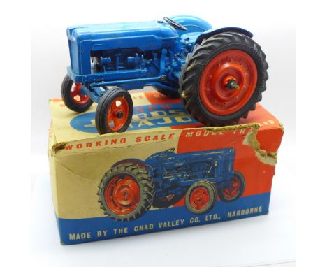A Chad Valley New Fordson Major Tractor, boxed 