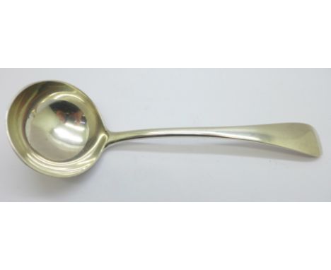 A silver ladle, Sydney &amp; Co., London 1903, 77g 