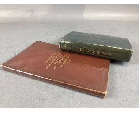 Antique and Vintage  books relating to Geology,Handbook to the Geology of Weymouth and the Island of Portland, R Damon ,1880 