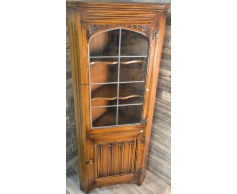A vintage Old Charm corner cabinet [181x75.39.5cm]
