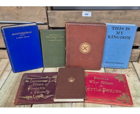 A collection of Fife related vintage books; The Story of Lomond Vale by W. Hogarth Turnbull, History of Newport by JS Neish, 