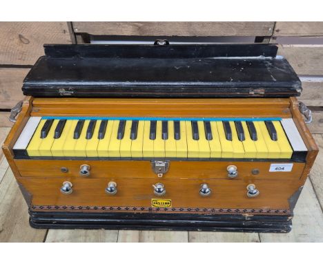 A Vintage European table top Organ [with makers back stamp]