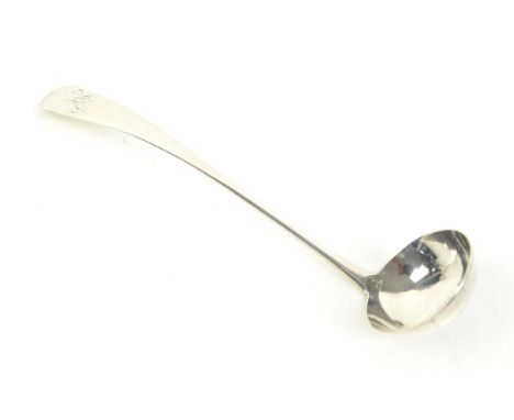 Scottish silver ladle by Marshall and Sons, Edinburgh 1825