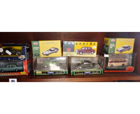 Boxed diecast, mostly Vanguards & Classic Corgi Models (15)