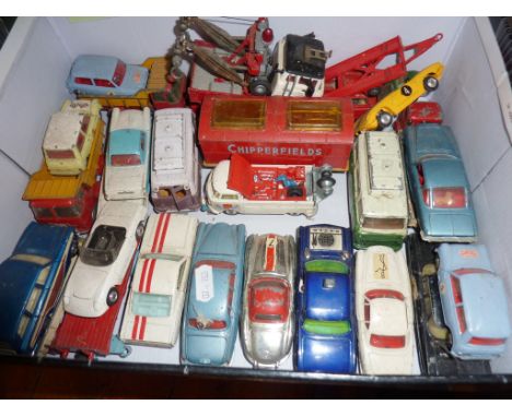 Diecast collection of twenty-nine assorted Corgi cars and other vehicles