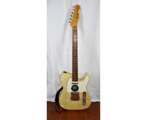 Guitar: Fender Telecaster with ashtray, Blonde, S.N. 278271, U.S.A., in original case