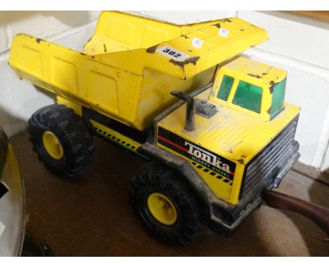     A Vintage Tonka Toys Dumper Truck                                               