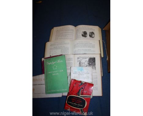 A box of Books including The modern Motor Engine, Practical Mathematics, etc.