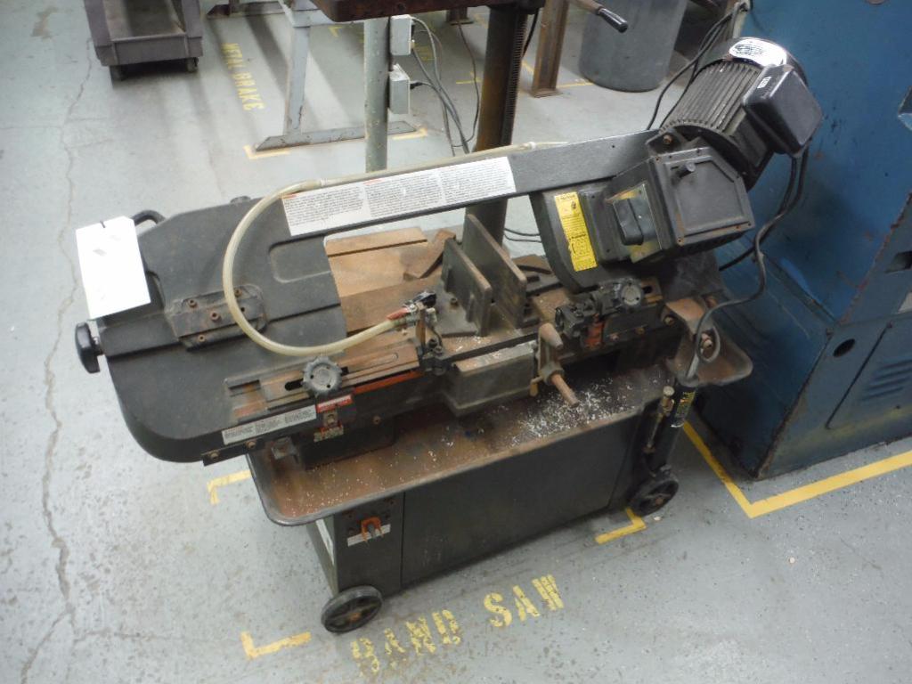 Dayton 7 X 12 In. Horizontal Band Saw, Model 4yg30a ** Rigging Fee: $50