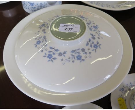 A Royal Doulton Galaxy pattern part tea, coffee and dinner service, to include twelve tea cups and saucers, six coffee cans a