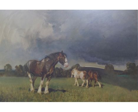 After Terence Cuneo 'The Shires' Limited edition print, 834/1000, signed in pencil, published by Palaquin Publishing Ltd, 48c