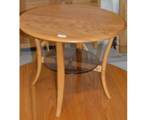 ERCOL LIGHT OAK OCCASIONAL TABLE     