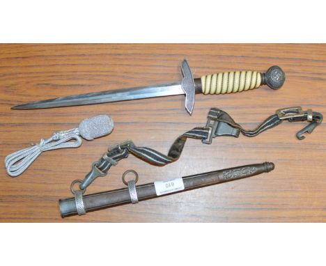 GERMAN LUFTWAFFE DAGGER &amp; COVER