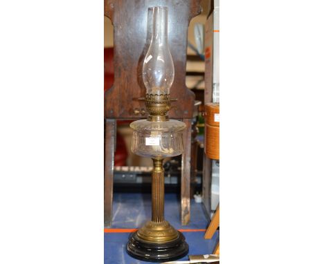 DOUBLE BURNER PARAFFIN LAMP     