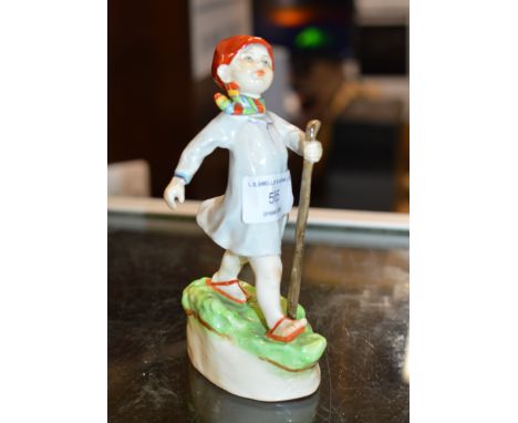 6½" ROYAL WORCESTER FIGURE ORNAMENT     