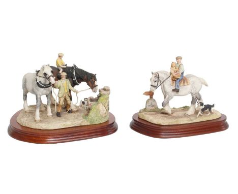 Border Fine Arts 'You Can Lead a Horse to Water...', model No. BFA202, limited edition 726/1500, with certificate, and 'Off t