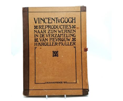1919 folder - Vincent van Gogh reproducties naar zijn werken in de verzameling van mevrouw H. Kroller-Muller ~ contains 86 pl