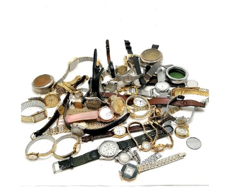 Qty of mostly quartz wristwatches inc Seiko, Rotary etc 