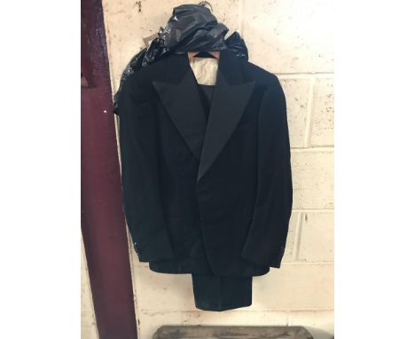 A vintage dinner jacket and trousers